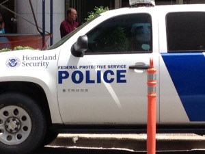 Homeland Security vehicle