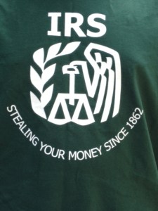 Anti-IRS t-shirt