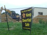 Keep Deerfield Safe sign
